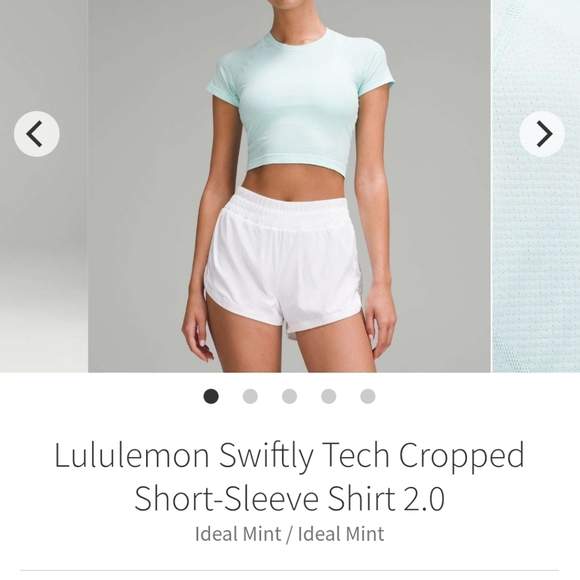 Lululemon Swiftly Tech Crop 2 - Picture 5 of 5